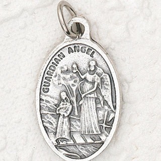 25-Pack - Oxidized Pendant-Guardian Angel