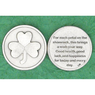 Bulk Irish token - For each petal on the shamrock