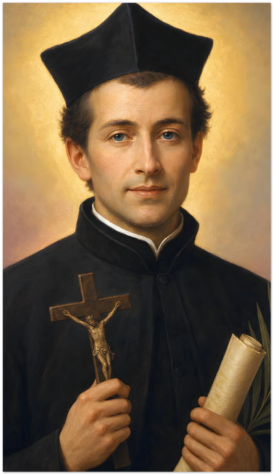 St. Gabriel Lalemant Holy Cards
