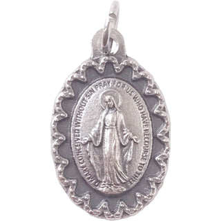 Scalloped Framed Miraculous Medal - Pack of 25