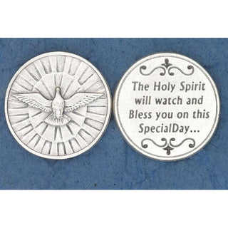 25-Pack - Coin - Holy Spirit - The Holy Spirit Will Watch