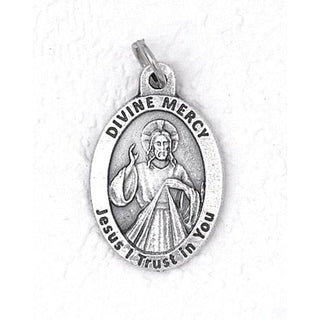 Bulk Divine Mercy Premium 1 Inch Double Sided Medals