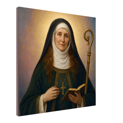 St. Wulfhilda - Devotional Canvas