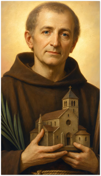 St. Vitalis of Savigny Holy Cards