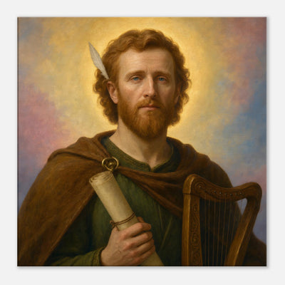 St. Dallan Forgaill - Devotional Canvas