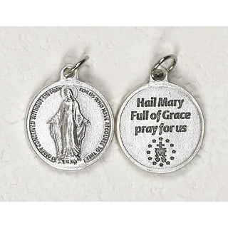 Bulk Miraculous Double Sided Round Medals