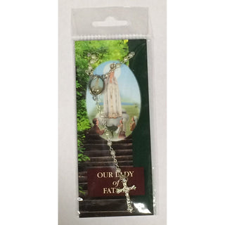 6-pack - Lady of Fatima - 4mm Devotional Rosaries