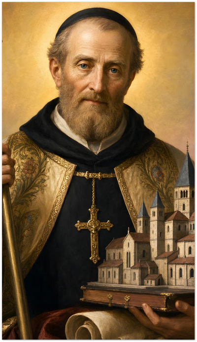 St. Hugh of Cluny Holy Cards