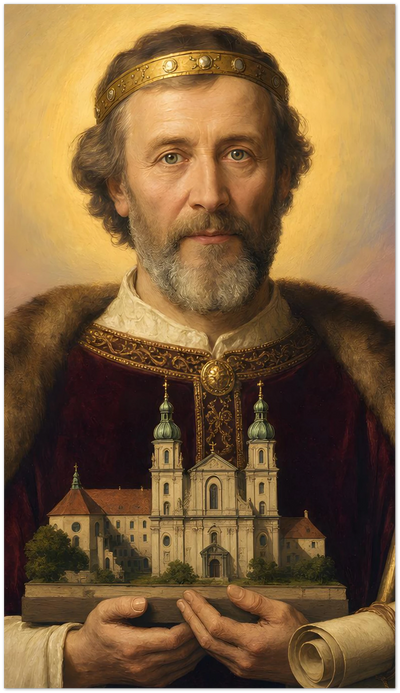 St. Leopold III Holy Cards