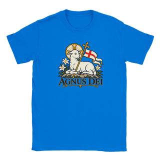 Agnus Dei Gold and Navy T-Shirt - view 10
