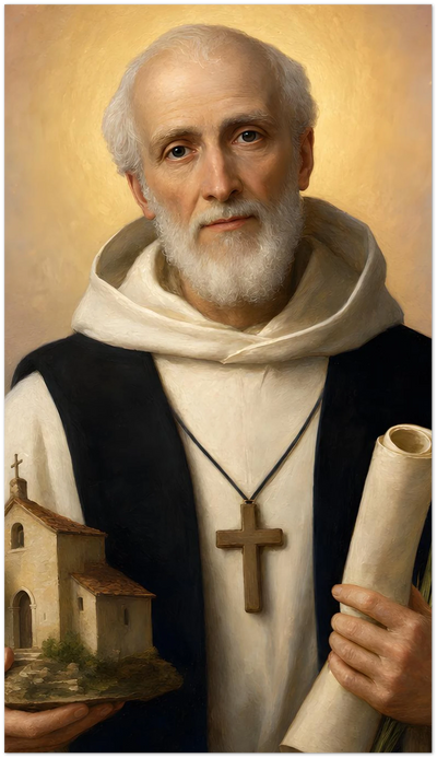 St. Romuald Holy Cards