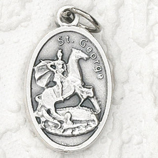25-Pack - Oxidized Pendant-St George