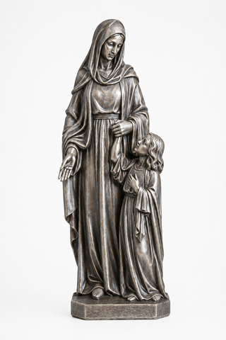 St. Anne and Child Statue - 59-inch