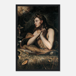 Penitent Magdalene by Tintoretto Framed Print - view 22