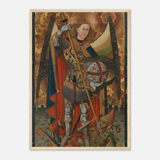 St. Michael the Archangel Gilded Framed Print - view 21
