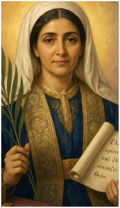 St. Olympias the Deaconess Holy Cards