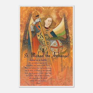 St. Michael the Archangel Prayer Framed Print - view 18