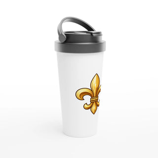 Golden Fleur-de-Lis Travel Mug - view 2