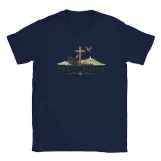 St. Francis of Assisi Pax et Bonum Cross and Birds T-Shirt - view 8