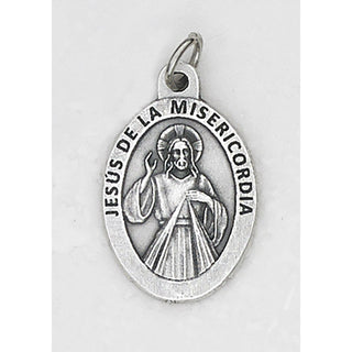 Bulk Jesus Misericordia Spanish Medals