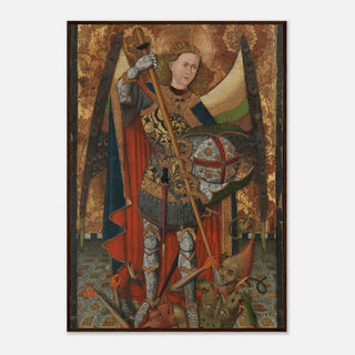 St. Michael the Archangel Gilded Framed Print - view 4