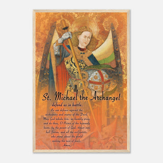 St. Michael the Archangel Prayer Framed Print - view 9