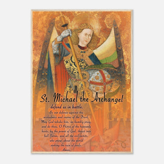 St. Michael the Archangel Prayer Framed Print - view 24