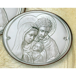 8 Inch Holy Family Sterling Silver