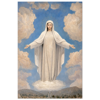Our Lady of Medjugorje Matte Poster - view 2