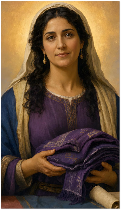St. Lydia of Thyatira Holy Cards