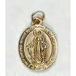 Bulk Gold Tone Bracelet Size Miraculous Medals