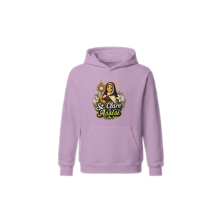 St. Clare of Assisi Kids Pullover Hoodie - view 5