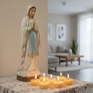 Novena Candle Set – 100% Pure Beeswax Tealight Prayer Candles