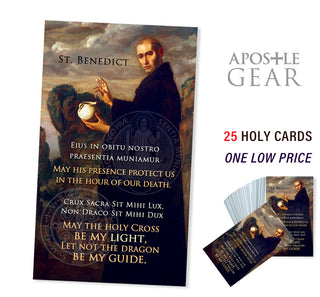 St. Benedict Holy Cards