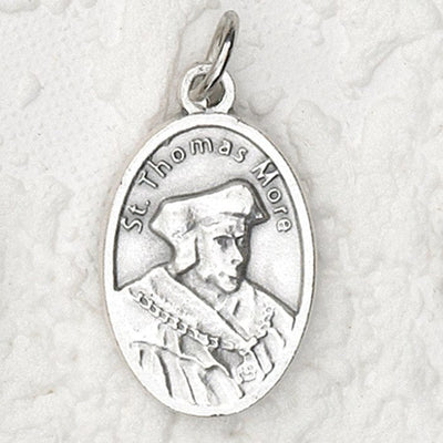 25-Pack - Oxidized Pendant- St Thomas More
