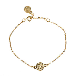 Breathe Benedictine Chain Bracelet - Gold