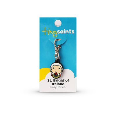 St. Brigid of Ireland Tiny Saint Charm