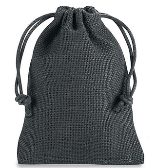Classic Burlap Rosary Pouch