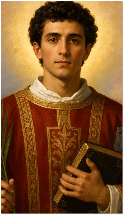 St. Lawrence of Rome Holy Cards