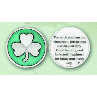 Bulk Enameled Token - Shamrock