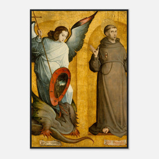 St. Michael and St. Francis Framed Print - view 6