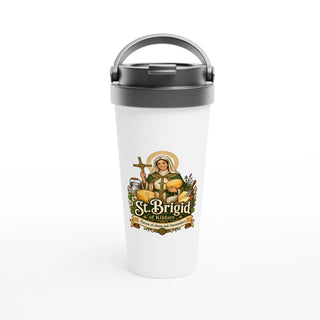 St. Brigid Patron of Cheesemakers Travel Mug