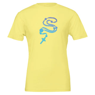 Blue and Purple Rosary T-Shirt