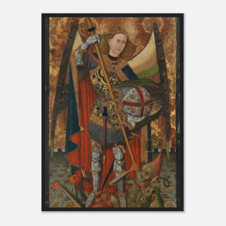 St. Michael the Archangel Gilded Framed Print - view 17