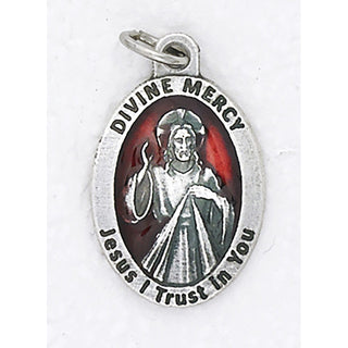 Bulk Divine Mercy Premium 1 Inch Enameled Medals