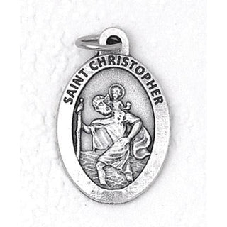 Bulk Saint Christopher Premium 1 Inch Double Sided Medals