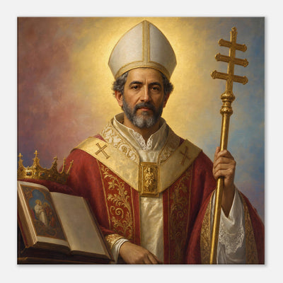 St. Leo III - Devotional Canvas