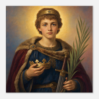 St. Ethelbert of East Anglia - Devotional Canvas