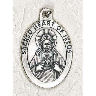 Bulk Sacred Heart Double Sided Medals