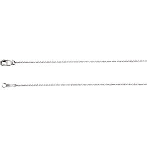 20-inch Cable Chain with Lobster Clasp - Sterling Silver